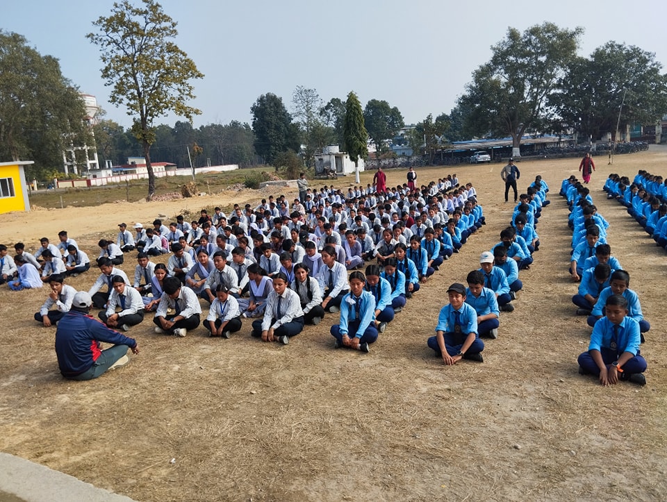 Read more about the article माेटिभेसनल क्रियाकलाप सहित पि.टि. प्रेयर काे आकर्षकताका लागि तीन दिने  प्रशिक्षण कार्यक्रम